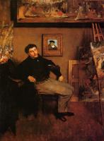 Degas, Edgar - Portrait of James Tissot